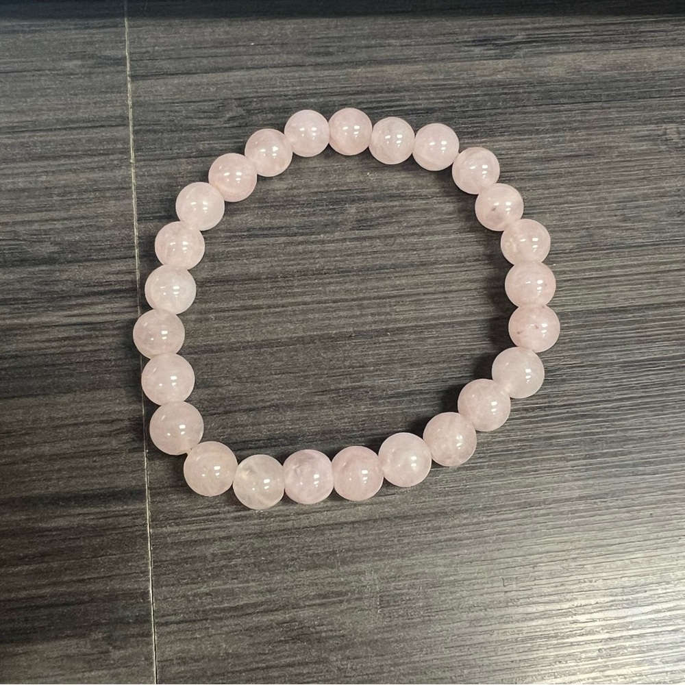 Rose Quartz bracelet - Picture 1 of 4